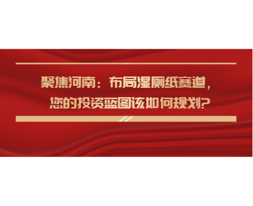 聚焦河南：布局濕廁紙賽道，您的投資藍(lán)圖該如何規(guī)劃?